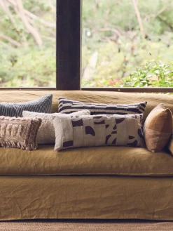 Mantas|Cojines Decorativos>HKLIVING Cojín artesanal Natural