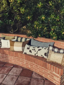 Mantas|Cojines Decorativos></noscript>HKLIVING Cojín artesanal Natural