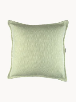 Decoración Infantil|Cojines Infantiles>Wigiwama Cojín artesanal para exterior Wates Verde salvia, blanco