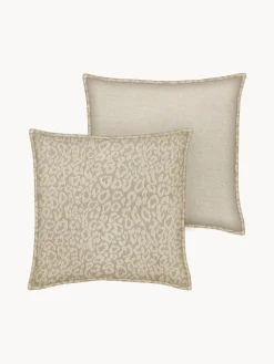 Mantas|Cojines De Exterior>Palais Cojín artesanal para interior/exterior Maya Sand & Ecru