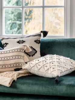 Cojines Decorativos|Mantas> Cojín con borlas Tilyar