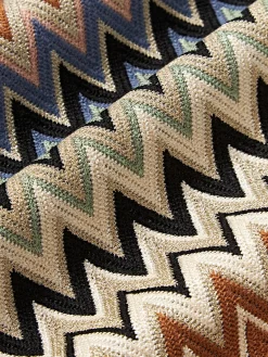 Mantas|Cojines Decorativos></noscript>Missoni Cojín con flecos Margot Multicolor, marrón