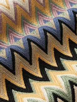 Mantas|Cojines Decorativos></noscript>Missoni Cojín con flecos Margot Multicolor, marrón