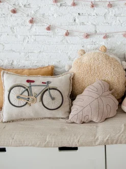 Cojín de algodón Bike Niños Decoración Infantil|Cojines Infantiles
