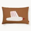 Cojín de algodón ecológico Bird Niños Decoración Infantil|Cojines Infantiles