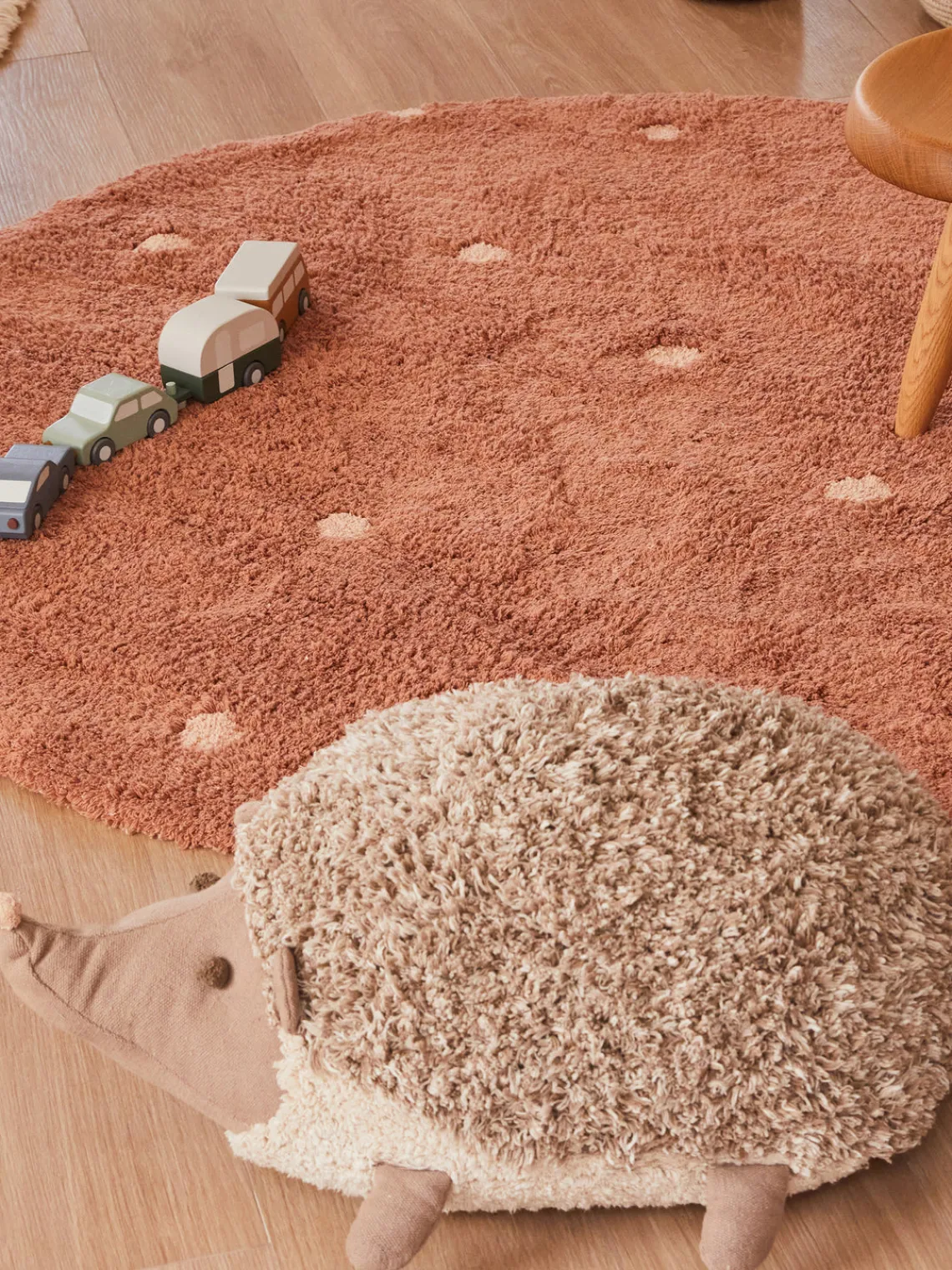 Decoración Infantil|Cojines Infantiles>Lorena Canals Cojín de algodón Hedgehog