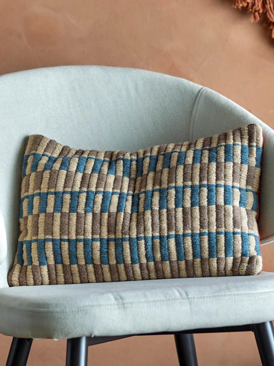 Sale Cojín de algodón Newtown Cojines Decorativos|Mantas