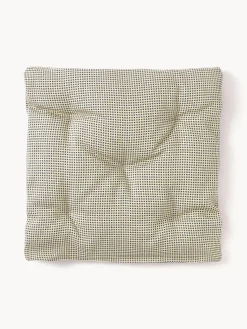 Cojines Para Sillas|Cojines Para Sillas De Jardín>Westwing Collection Cojín de asiento para exterior Ortun Beige, amarillo, azul oscuro