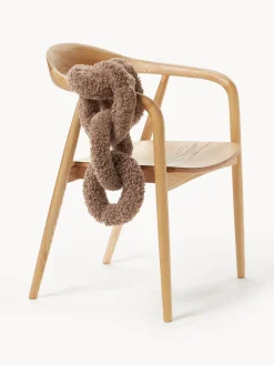 Cojines Decorativos|Mantas>Westwing Collection Cojín de borreguillo Chain Dotty Turrón