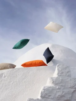 Clearance Cojín de exterior en tejido bouclé Alka Mantas|Cojines De Exterior