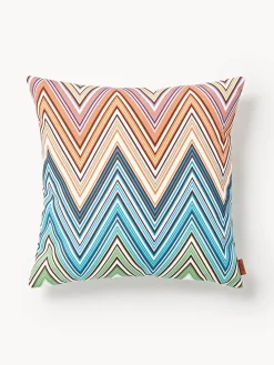 Cojines De Exterior|Cojines Decorativos>Missoni Cojín de exterior Kew Multicolor, tonos rojos y azules