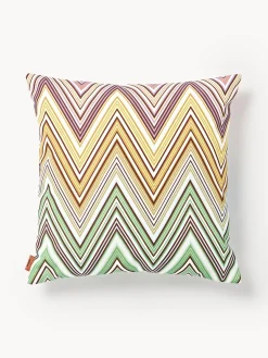 Cojines De Exterior|Cojines Decorativos>Missoni Cojín de exterior Kew Multicolor, tonos rojos y azules