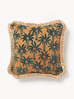 Sale Cojín de exterior reversible artesanal Laura & Jackie Mantas|Cojines De Exterior