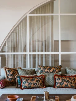 Sale Cojín de exterior reversible artesanal Laura & Janis Mantas|Cojines De Exterior