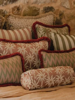 Cojines De Exterior|Cojines Decorativos>Palais Cojín de exterior reversible artesanal Laura & Maya