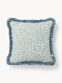 Cojín de exterior reversible artesanal Laura & Maya Mantas|Cojines De Exterior