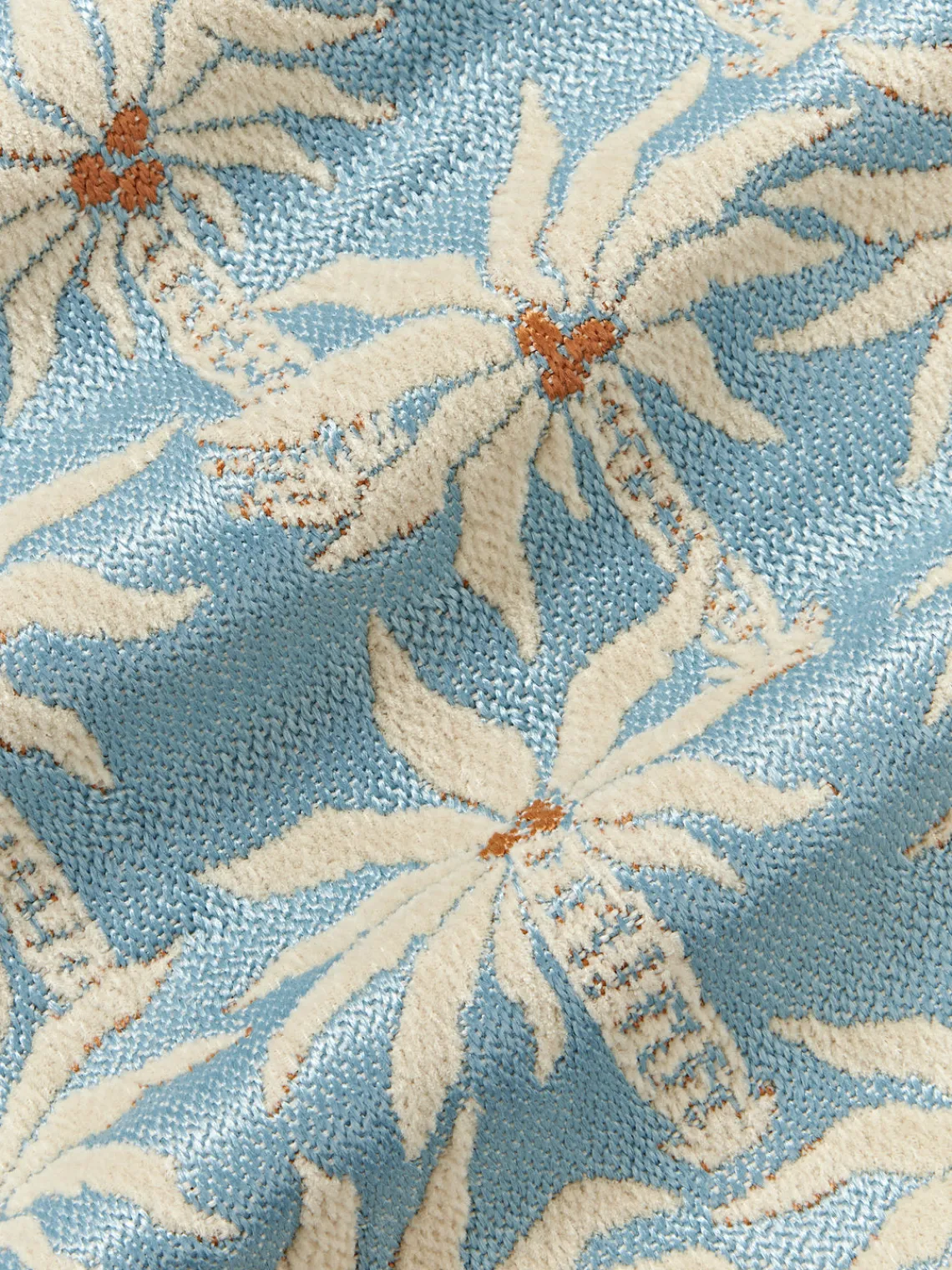 Cojín de exterior reversible artesanal Laura & Maya Mantas|Cojines De Exterior