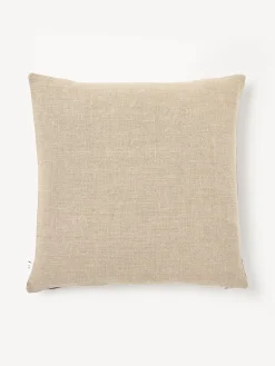 Cojines Decorativos|Cojines Decorativos>Ferm Living Cojín de lino artesanal Oleo Verde salvia, beige claro