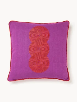 Cojines Decorativos|Mantas>Jonathan Adler Cojín de lino Pompidou