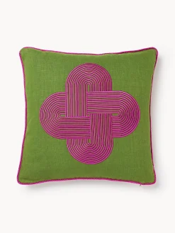 Online Cojín de lino Pompidou Cojines Decorativos|Mantas