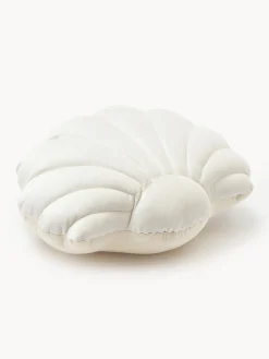 Cojín de terciopelo Shell Mantas|Cojines Decorativos