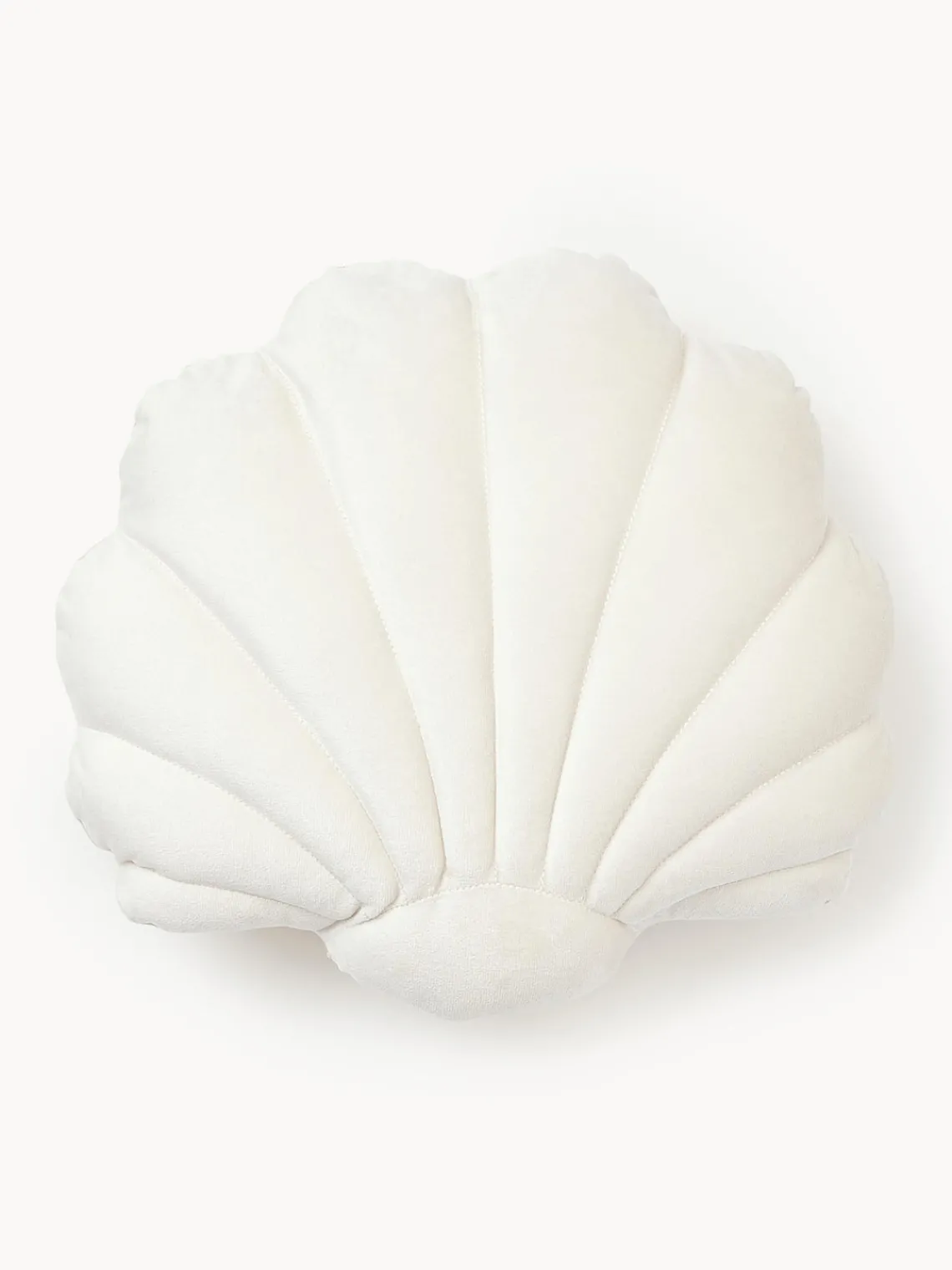Cojín de terciopelo Shell Mantas|Cojines Decorativos