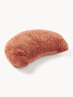 Cojín en forma de croissant en tejido bouclé Francois Cojines Decorativos|Mantas