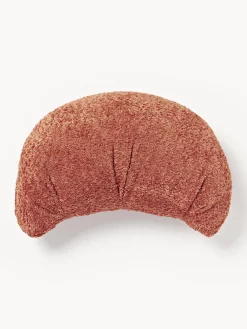 Cojín en forma de croissant en tejido bouclé Francois Cojines Decorativos|Mantas