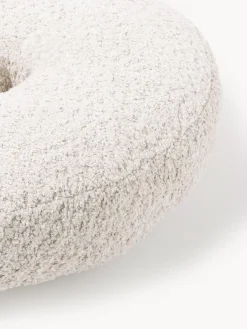 Cojín en forma de donut en tejido bouclé Jack Cojines Decorativos|Mantas