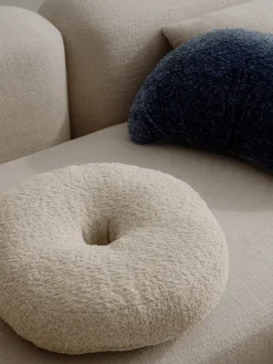 Cojín en forma de donut en tejido bouclé Jack Cojines Decorativos|Mantas