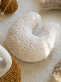 Decoración Infantil|Cojines Infantiles>Wigiwama Cojín en U de borreguillo Arch Blanco Off White