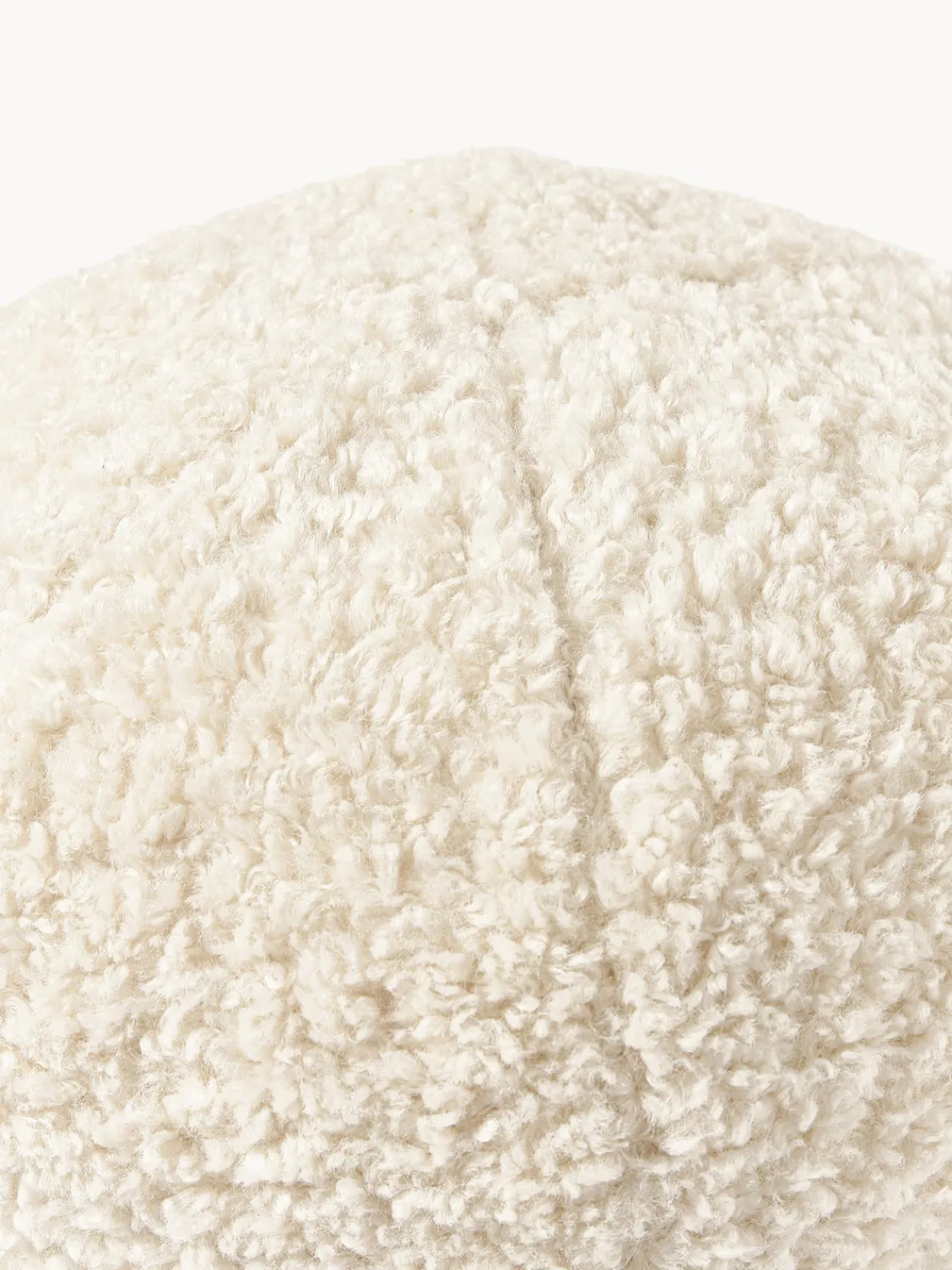 Sale Cojín esférico de borreguillo Dotty Mantas|Cojines Decorativos