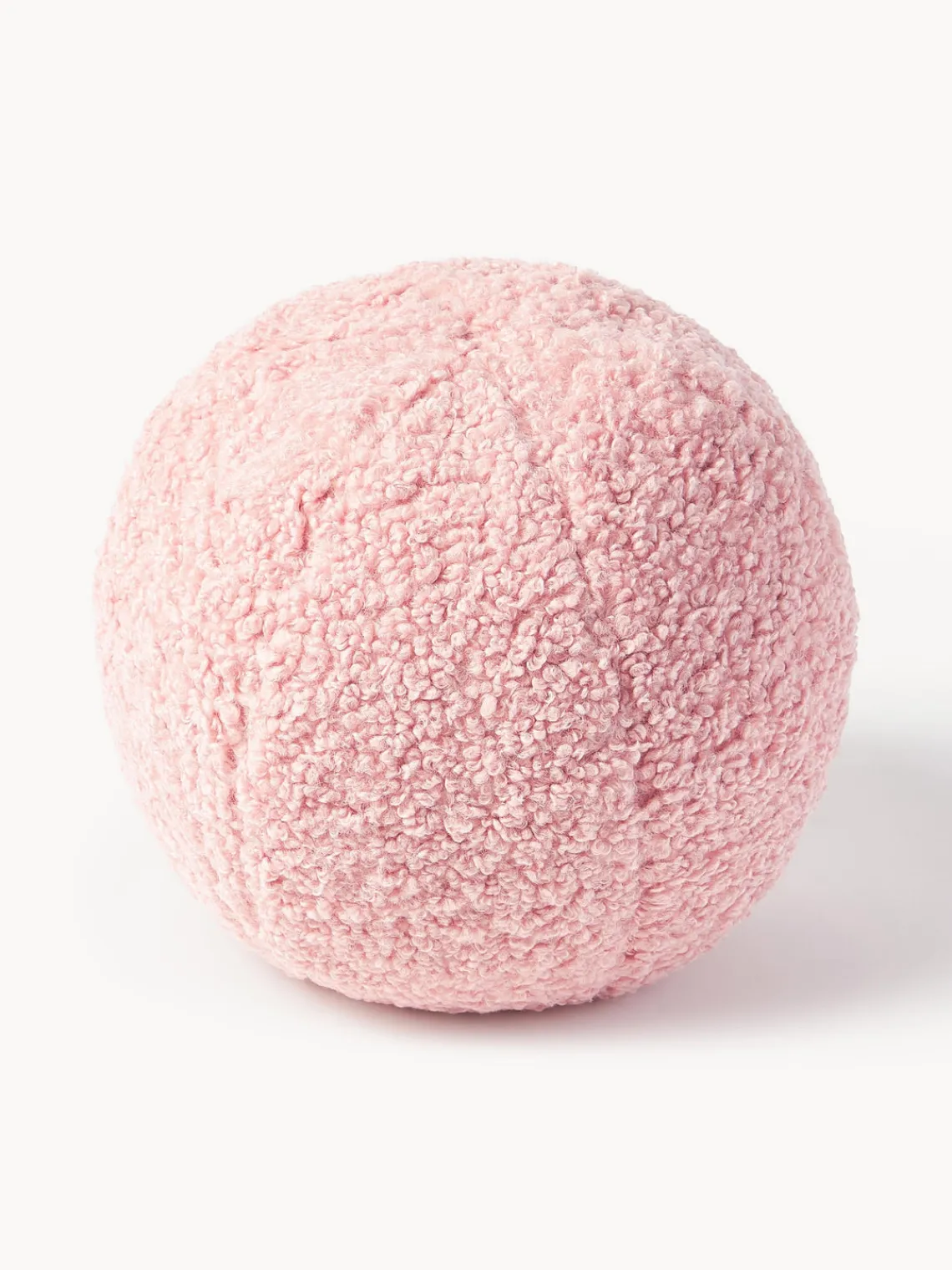 Clearance Cojín esférico de borreguillo Dotty Mantas|Cojines Decorativos