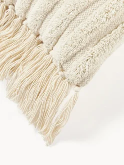 Sale Cojín grande con flecos Bell Cojines Decorativos|Mantas