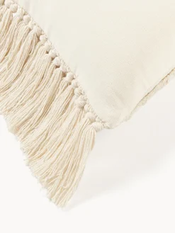 Sale Cojín grande con flecos Bell Cojines Decorativos|Mantas