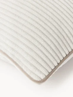 Clearance Cojín grande de pana Kylen Cojines Decorativos|Mantas