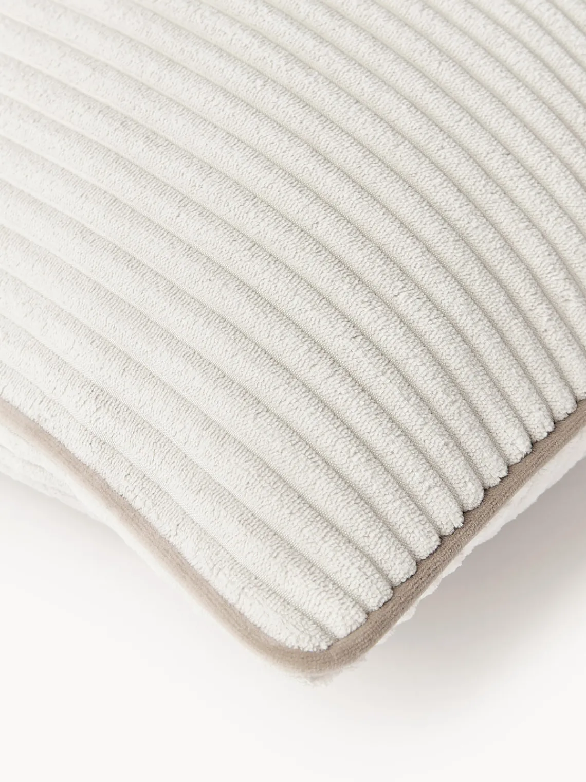 Clearance Cojín grande de pana Kylen Cojines Decorativos|Mantas