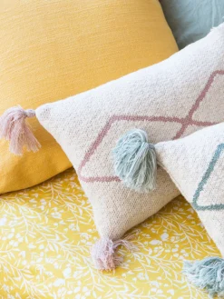 Clearance Cojín infantil artesanal de algodón Oasis Niños Decoración Infantil|Cojines Infantiles