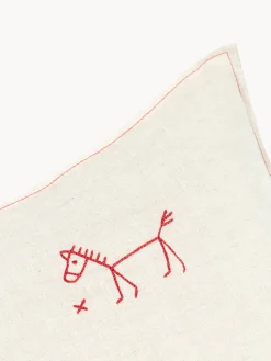 Online Cojín infantil de lino bordado L1N0 Niños Decoración Infantil|Cojines Infantiles