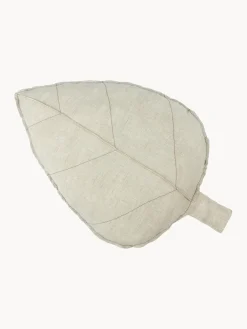 Decoración Infantil|Cojines Infantiles>Nobodinoz Cojín infantil de lino bordado L1N0 Beige claro