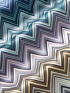 Mantas|Cojines Decorativos></noscript>Missoni Cojín Jarris Multicolor, tonos azules