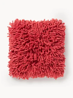 Mantas|Cojines Decorativos>HKLIVING Cojín mullido artesanal Rugged Rojo