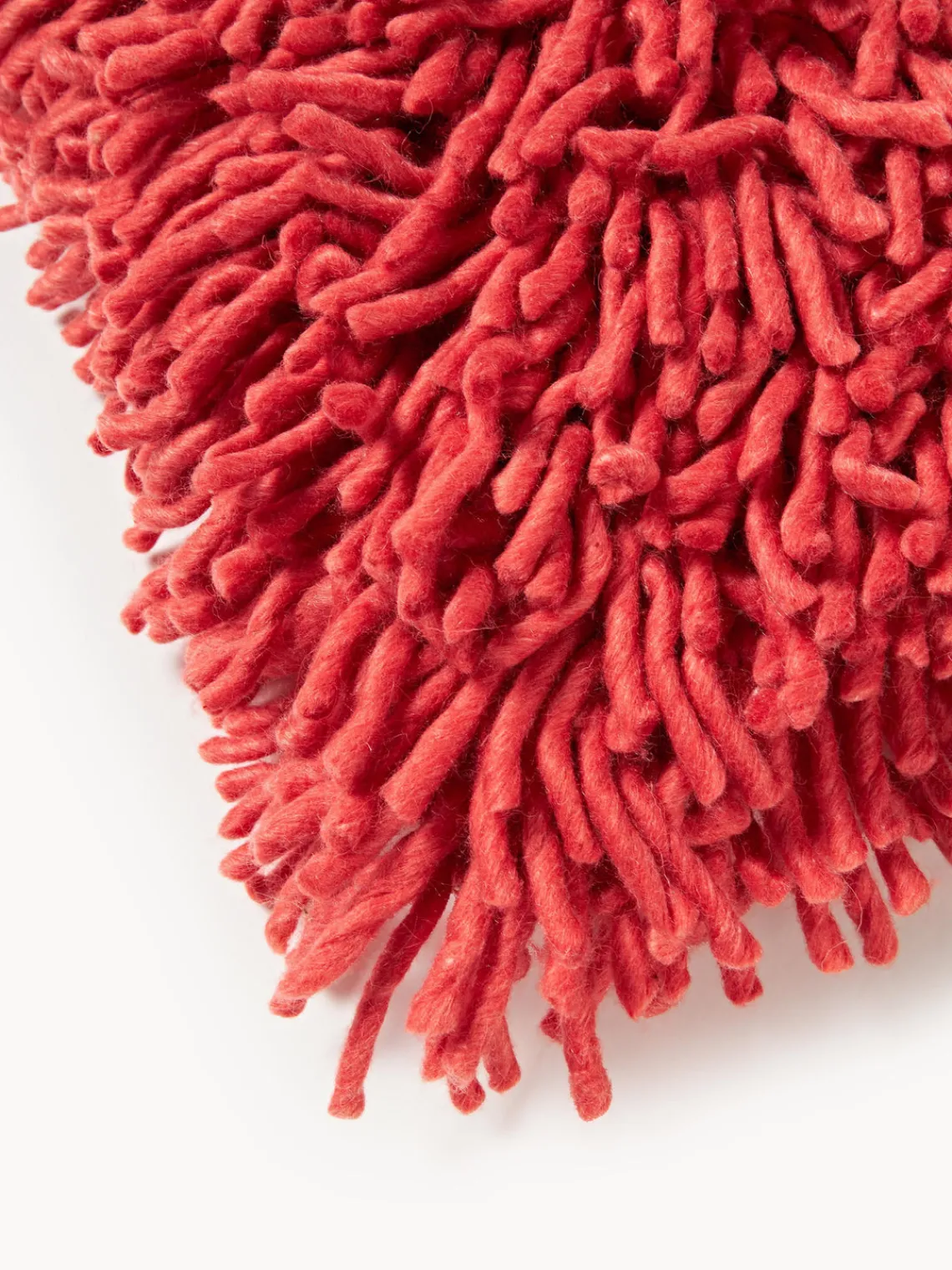 Mantas|Cojines Decorativos>HKLIVING Cojín mullido artesanal Rugged Rojo