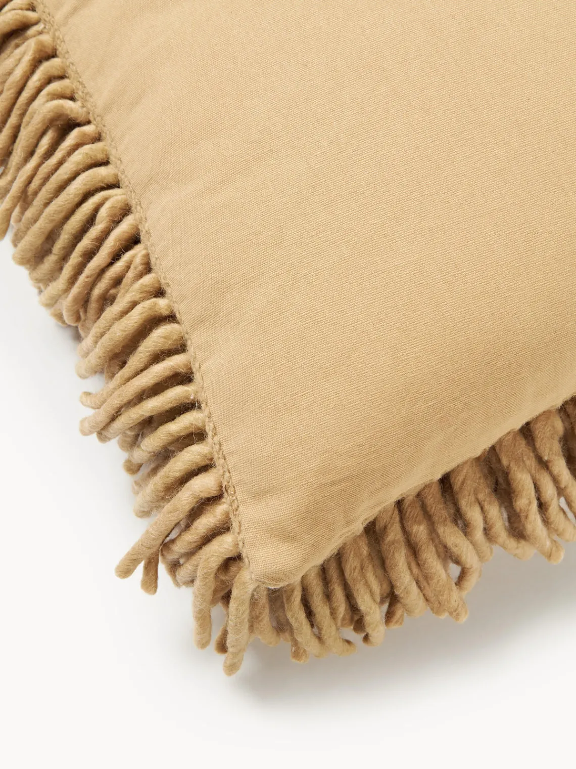 Cojines Decorativos|Mantas>HKLIVING Cojín mullido artesanal Rugged Beige