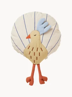 Cojines Infantiles|Decoración Infantil>Ferm Living Kids Cojín peluche de algodón ecológico Peacock