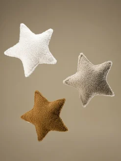 Discount Cojín peluche de borreguillo Star Niños Decoración Infantil|Cojines Infantiles