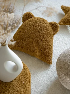 Best Cojín peluche de borreguillo Bear Niños Decoración Infantil|Cojines Infantiles