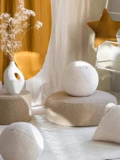 Online Cojín peluche de borreguillo Star Niños Decoración Infantil|Cojines Infantiles