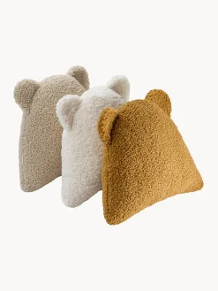Decoración Infantil|Cojines Infantiles></noscript>Wigiwama Cojín peluche de borreguillo Bear Blanco Off White