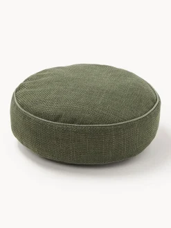 Clearance Cojín redondo decorativo con ribete Aya Cojines Decorativos|Mantas